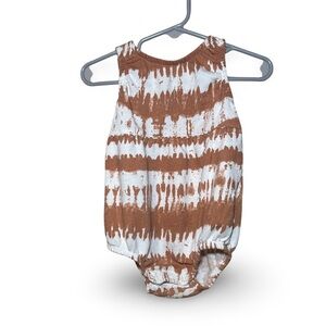 Grayson Mini Baby Girl Sleeveless Tie Dye Romper Size 18 Months
